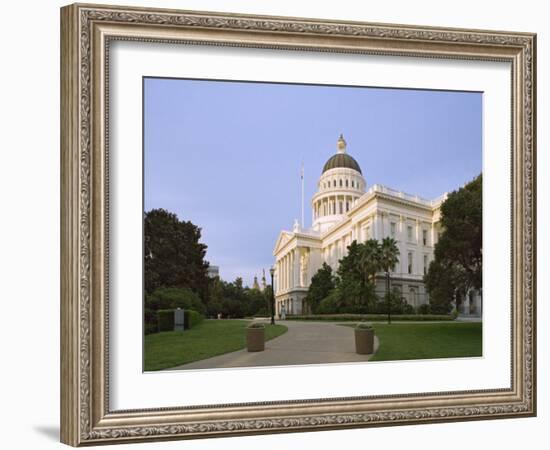 State Capitol Building, Sacramento, California-Dennis Flaherty-Framed Photographic Print