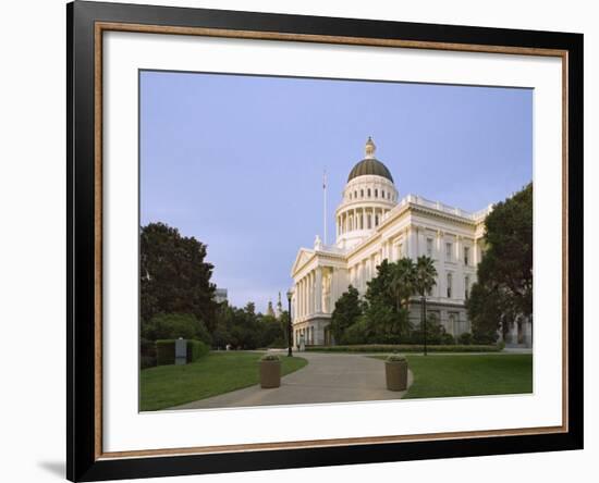 State Capitol Building, Sacramento, California-Dennis Flaherty-Framed Photographic Print