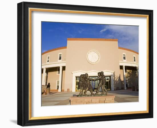 State Capitol Building, Santa Fe, New Mexico, United States of America, North America-Richard Cummins-Framed Photographic Print