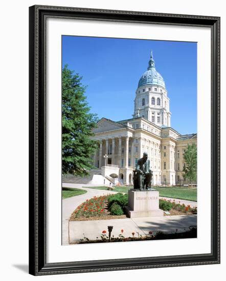 State Capitol Building, Topeka, Kansas-Mark Gibson-Framed Photographic Print