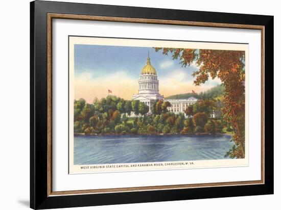 State Capitol, Charleston, West Virginia-null-Framed Art Print