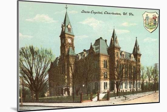 State Capitol, Charleston, West Virginia-null-Mounted Art Print