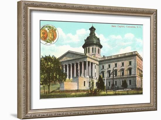 State Capitol, Columbia, South Carolina-null-Framed Art Print