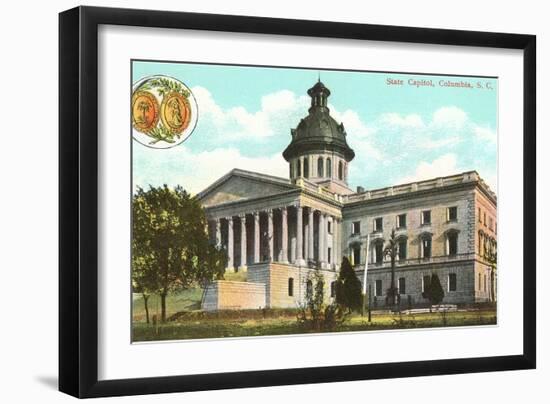 State Capitol, Columbia, South Carolina-null-Framed Art Print