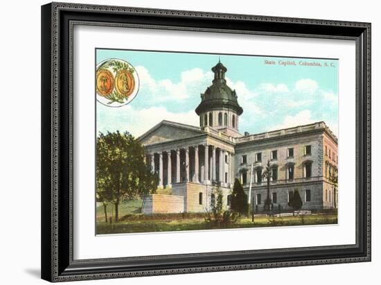 State Capitol, Columbia, South Carolina-null-Framed Art Print