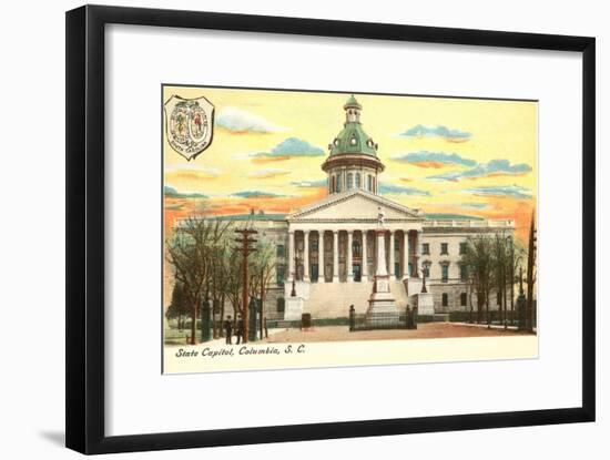 State Capitol, Columbia, South Carolina-null-Framed Art Print