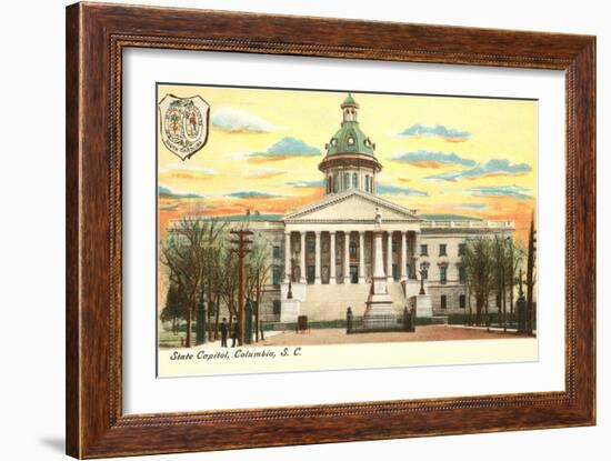 State Capitol, Columbia, South Carolina-null-Framed Art Print