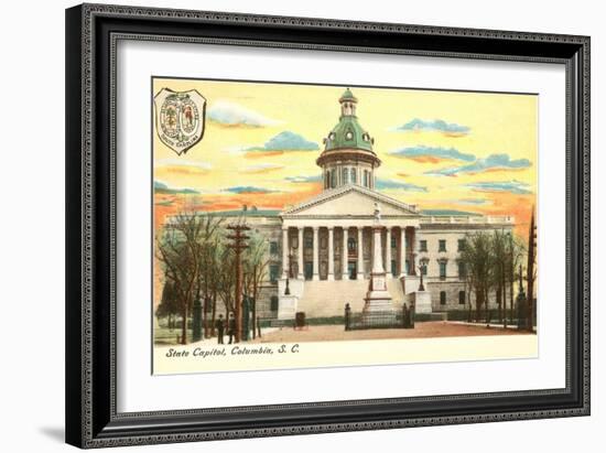 State Capitol, Columbia, South Carolina-null-Framed Art Print