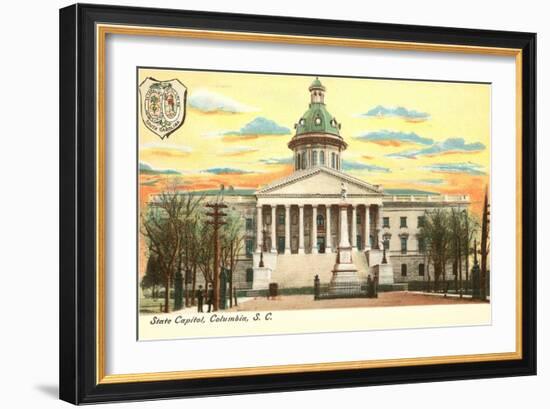 State Capitol, Columbia, South Carolina-null-Framed Art Print