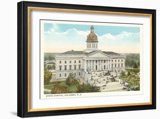 State Capitol, Columbia, South Carolina-null-Framed Art Print