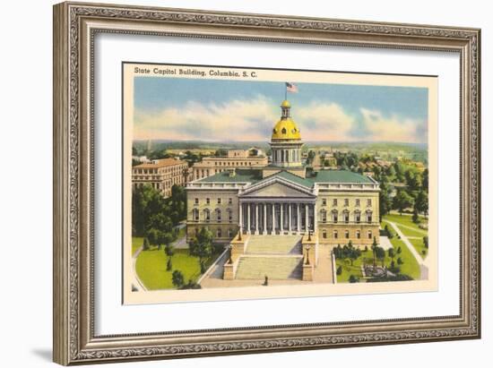 State Capitol, Columbia, South Carolina-null-Framed Art Print