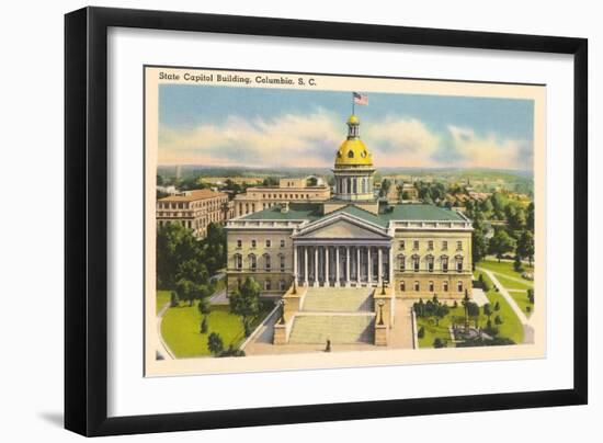 State Capitol, Columbia, South Carolina-null-Framed Art Print