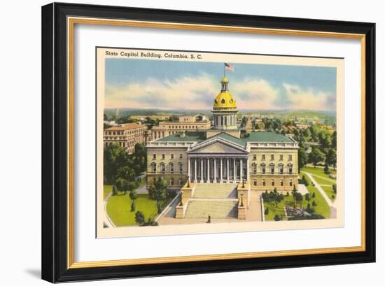 State Capitol, Columbia, South Carolina-null-Framed Art Print