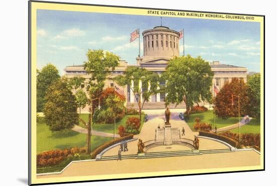 State Capitol, Columbus Ohio-null-Mounted Art Print