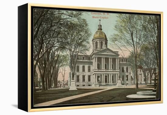 State Capitol, Concord, New Hampshire-null-Framed Stretched Canvas