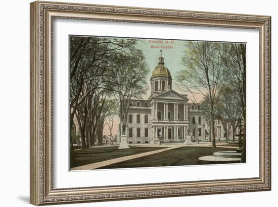 State Capitol, Concord, New Hampshire-null-Framed Art Print