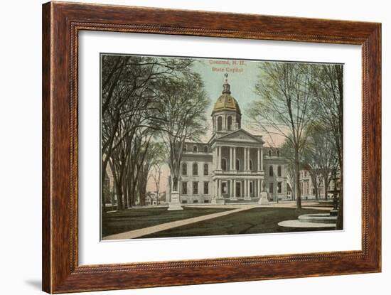 State Capitol, Concord, New Hampshire-null-Framed Art Print