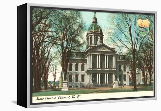 State Capitol, Concord, New Hampshire-null-Framed Stretched Canvas