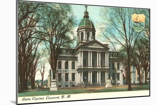 State Capitol, Concord, New Hampshire-null-Mounted Art Print