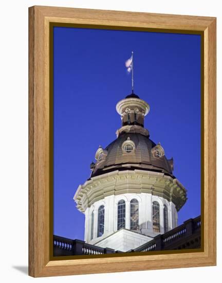 State Capitol Dome, Columbia, South Carolina, United States of America, North America-Richard Cummins-Framed Premier Image Canvas