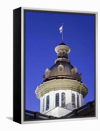 State Capitol Dome, Columbia, South Carolina, United States of America, North America-Richard Cummins-Framed Premier Image Canvas