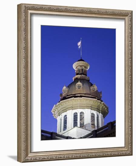 State Capitol Dome, Columbia, South Carolina, United States of America, North America-Richard Cummins-Framed Photographic Print