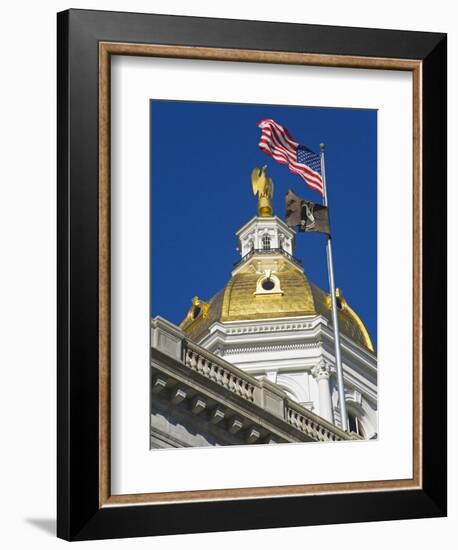 State Capitol Dome, Concord, New Hampshire, New England, United States of America, North America-Richard Cummins-Framed Photographic Print