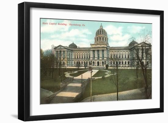 State Capitol, Harrisburg, Pennsylvania-null-Framed Art Print