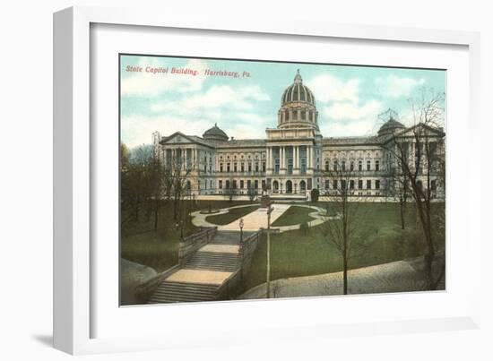 State Capitol, Harrisburg, Pennsylvania-null-Framed Art Print