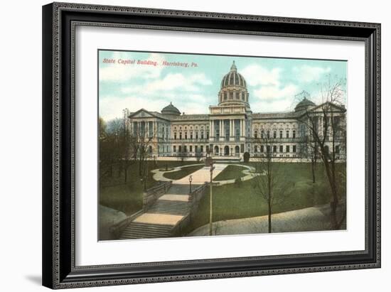 State Capitol, Harrisburg, Pennsylvania-null-Framed Art Print