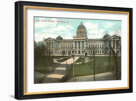 State Capitol, Harrisburg, Pennsylvania-null-Framed Art Print