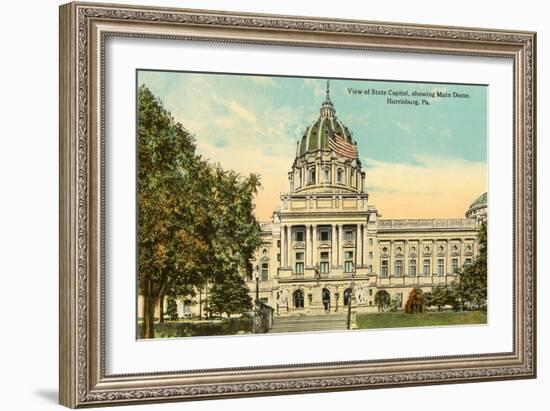 State Capitol, Harrisburg, Pennsylvania-null-Framed Art Print