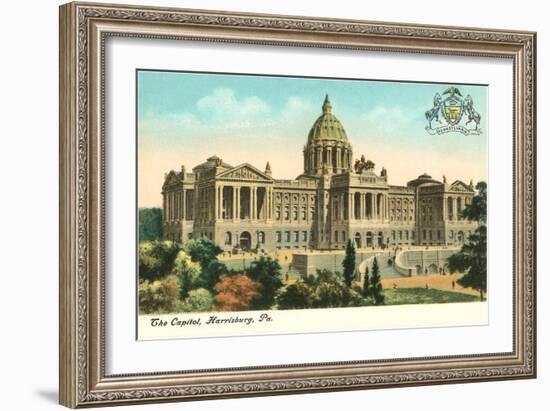 State Capitol, Harrisburg, Philadelphia, Pennsylvania-null-Framed Art Print