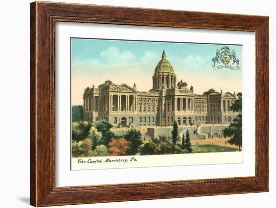 State Capitol, Harrisburg, Philadelphia, Pennsylvania-null-Framed Art Print