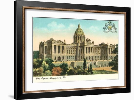 State Capitol, Harrisburg, Philadelphia, Pennsylvania-null-Framed Art Print