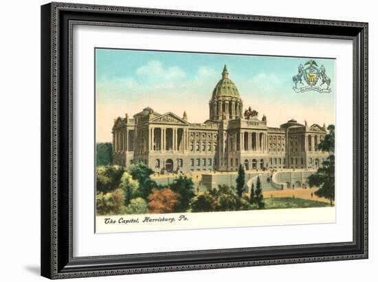 State Capitol, Harrisburg, Philadelphia, Pennsylvania-null-Framed Art Print