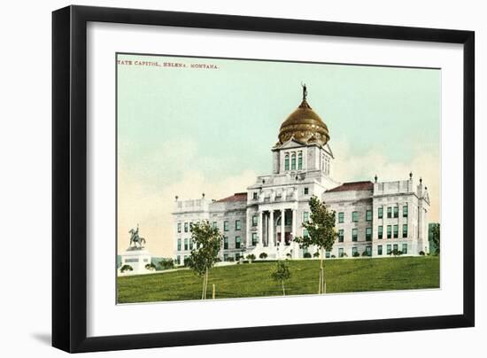 State Capitol, Helena-null-Framed Art Print