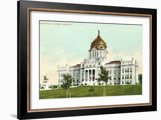 State Capitol, Helena-null-Framed Art Print