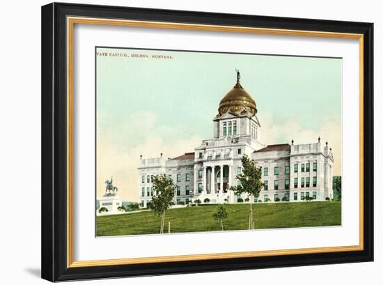 State Capitol, Helena-null-Framed Art Print