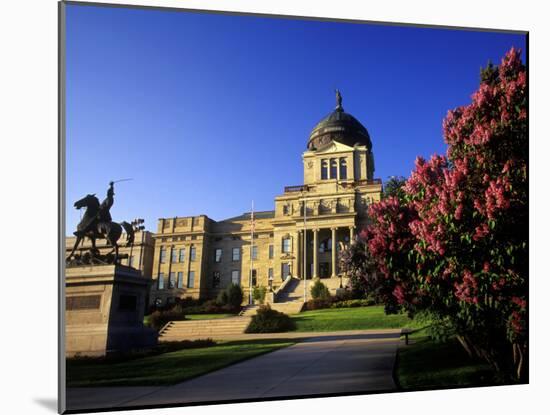 State Capitol in Helena, Montana, USA-Chuck Haney-Mounted Photographic Print