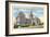 State Capitol, Indianapolis, Indiana-null-Framed Premium Giclee Print