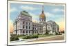 State Capitol, Indianapolis, Indiana-null-Mounted Art Print