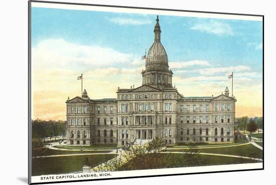 State Capitol, Lansing, Michigan-null-Mounted Art Print