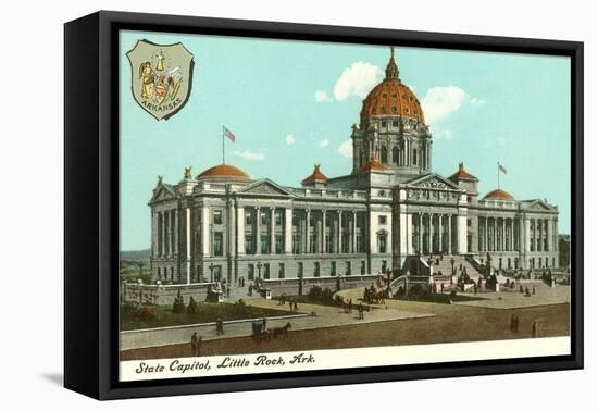 State Capitol, Little Rock, Arkansas-null-Framed Stretched Canvas