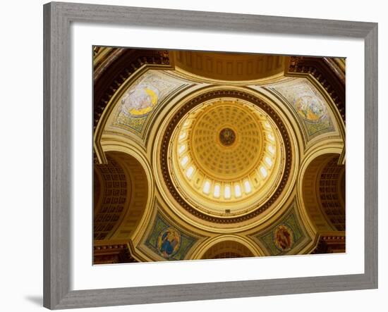 State Capitol, Madison, Wisconsin, USA-null-Framed Photographic Print