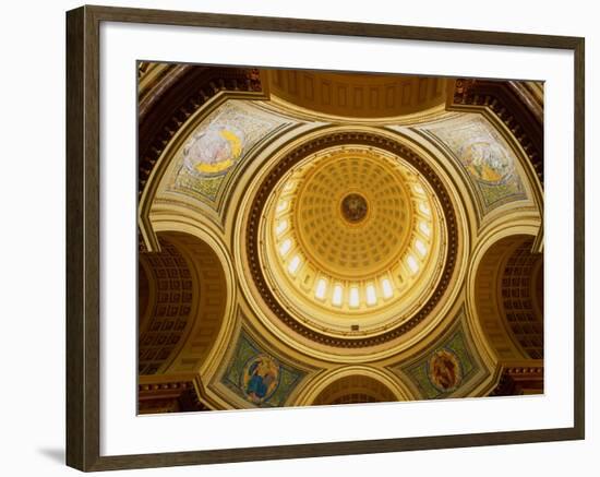 State Capitol, Madison, Wisconsin, USA-null-Framed Photographic Print