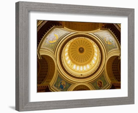 State Capitol, Madison, Wisconsin, USA-null-Framed Photographic Print