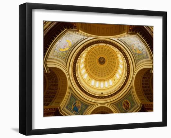 State Capitol, Madison, Wisconsin, USA-null-Framed Photographic Print