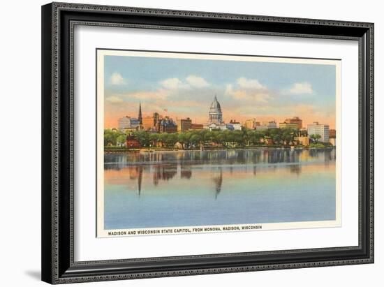 State Capitol, Madison, Wisconsin-null-Framed Art Print