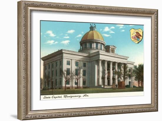 State Capitol, Montgomery, Alabama-null-Framed Art Print